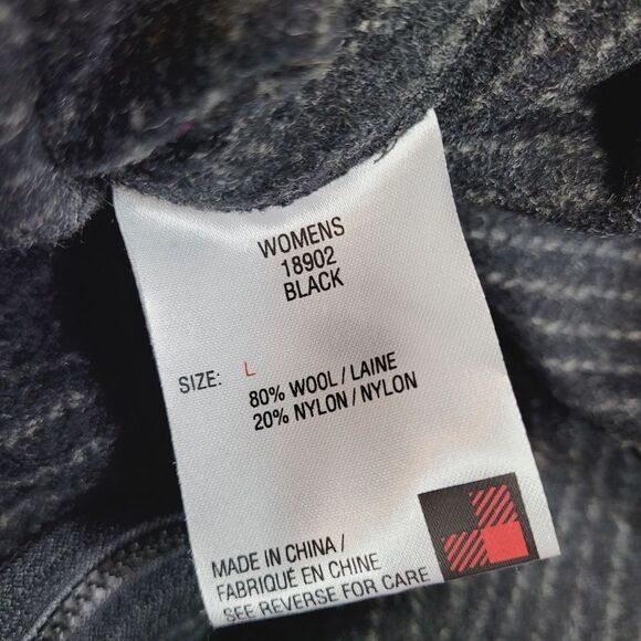 Woolrich Full Zip Heirloom Wool Blend Pinstripe Vest Size Large - Picture 5 of 7